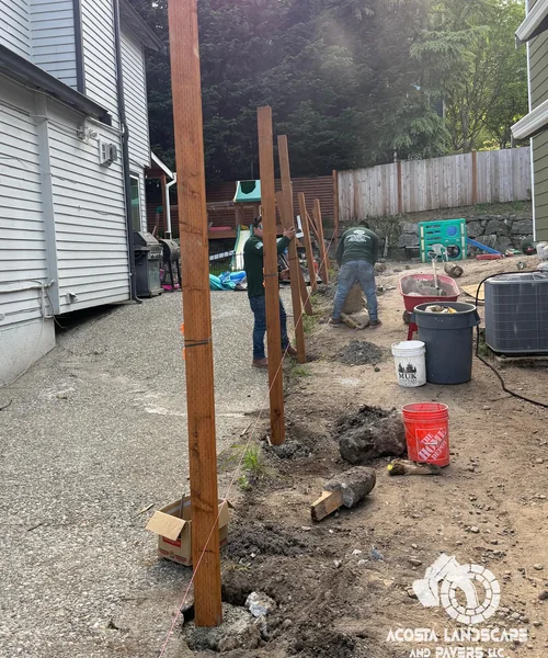 Multi - Tiered Deck, Stamped Patio & Sod Renovation in Bothell 